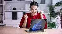 Lenovo luncurkan laptop dengan layar yang bisa diputar 360 derajat, ThinkBook Twist, di Indonesia (Lenovo)