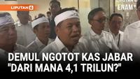 Jawab Data Purbaya, Demul Ngotot Dana Kas Jabar: Makanya Rp4,1 Triliun Dari Mana?