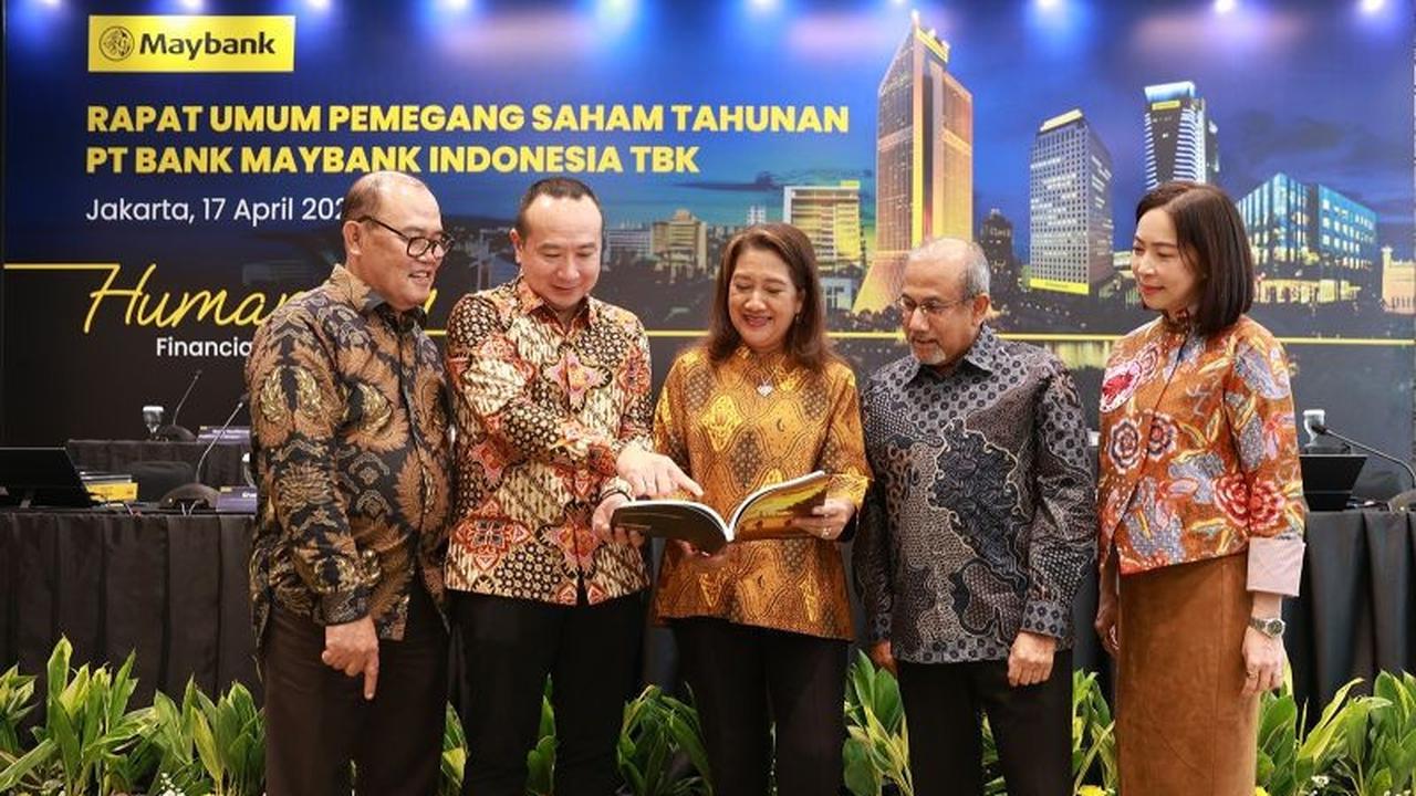 Maybank Indonesia Rombak Jajaran Komisaris dan Direksi, Bagikan Dividen Tunai Rp580 Miliar