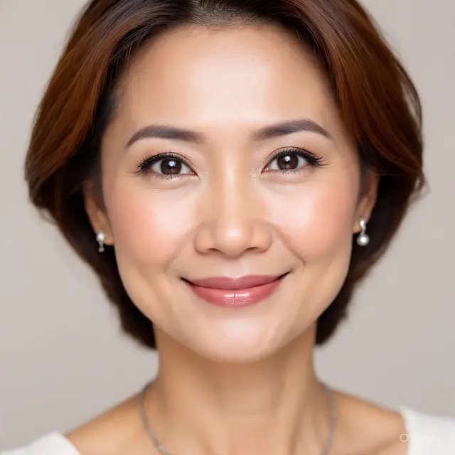 Model Potongan Rambut untuk Wajah Kecil Mungil (Foto: Meta AI)