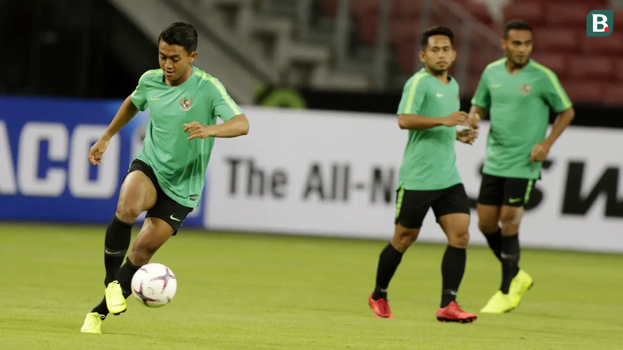 Latihan Timnas Indonesia