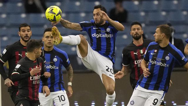 AC Milan vs Inter Milan di Piala Super Italia