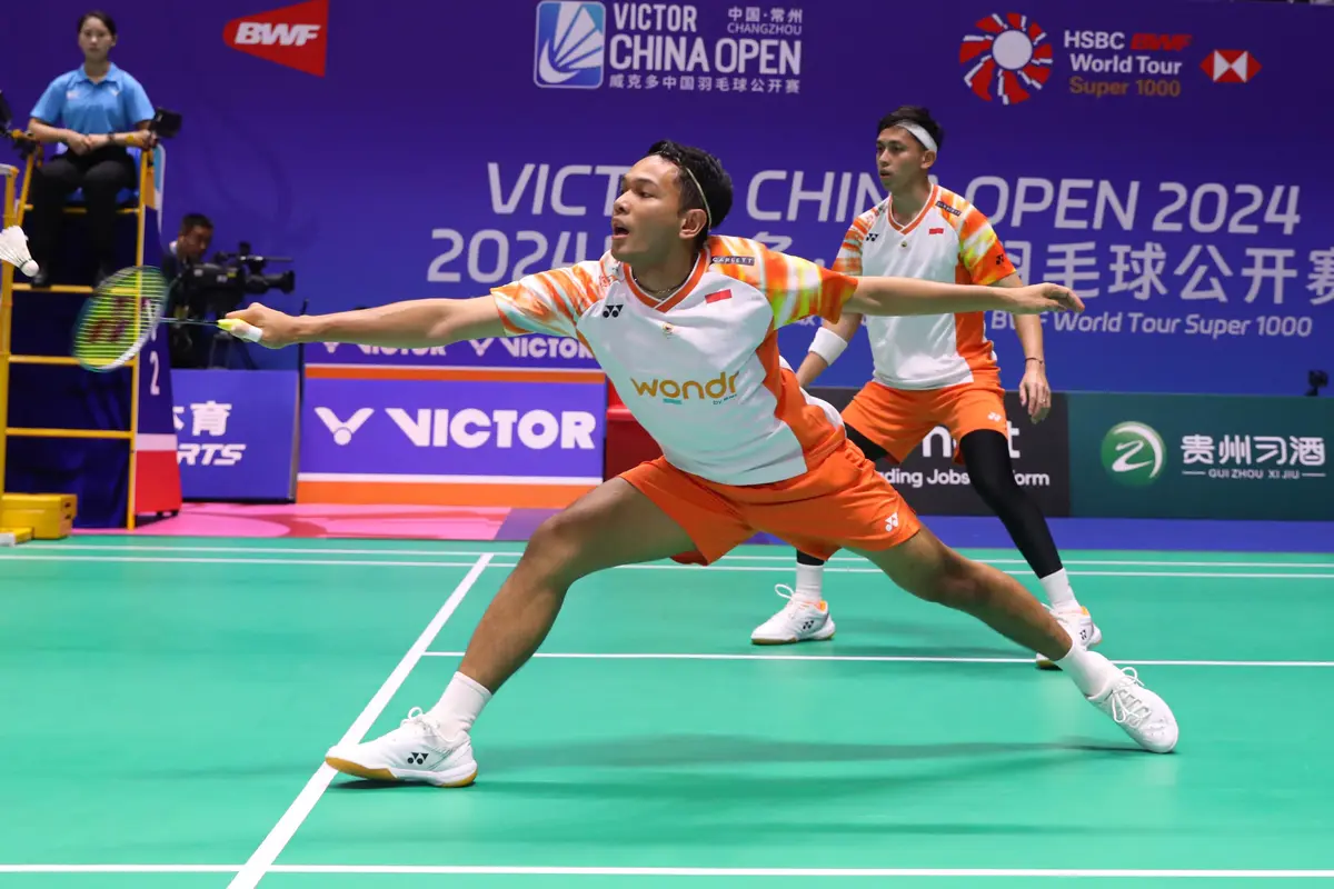 Fajar Alfian/Muhammad Rian Ardianto - China Open 2024 - Bulu Tangkis