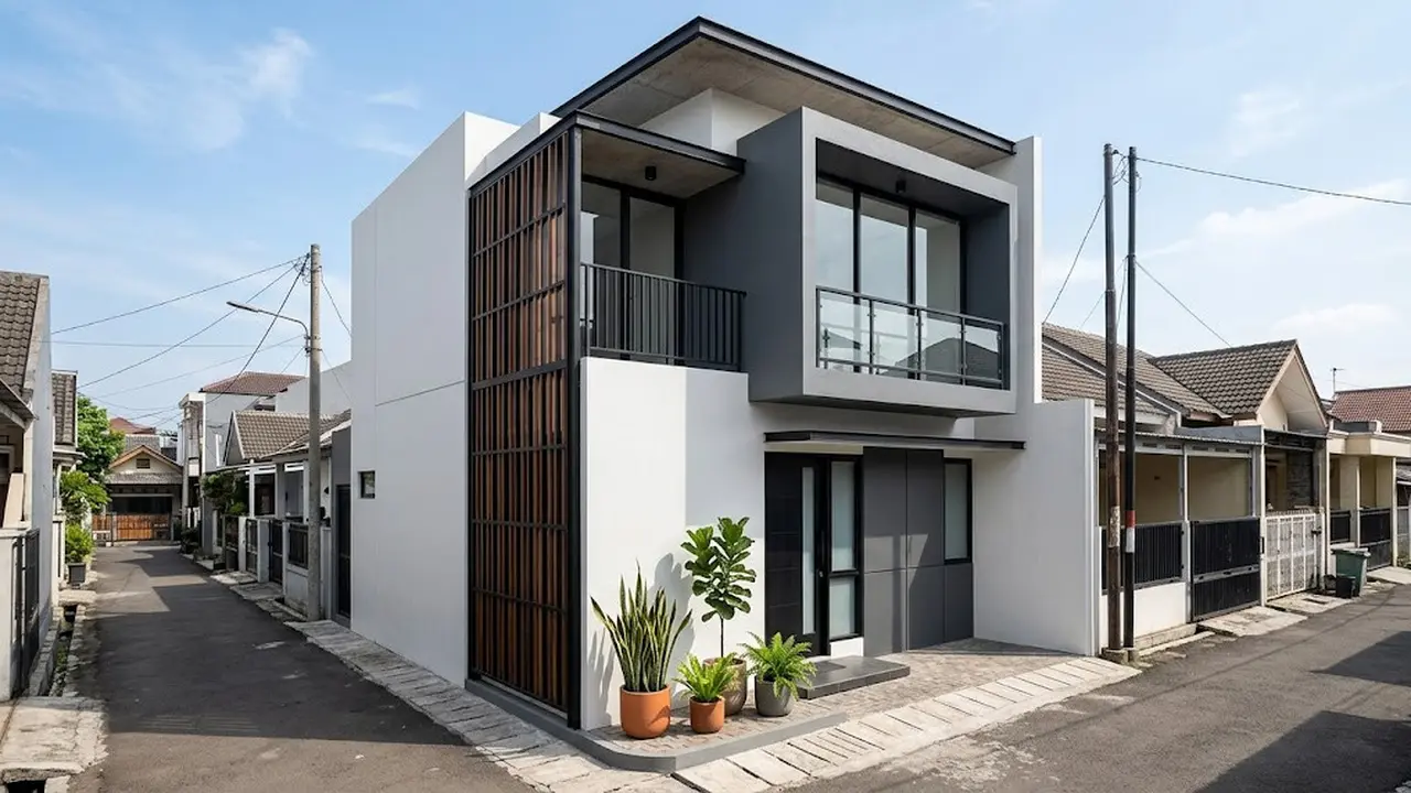 Desain Rumah Minimalis 2 Lantai