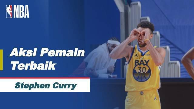Berita video Nightly Notable, deretan aksi Stephen Curry saat laga Golden State Warriors  melawan Minnesota Timberwolves dalam NBA 2021/2022, Kamis (27/1/2022) pagi hari WIB di Chase Center.