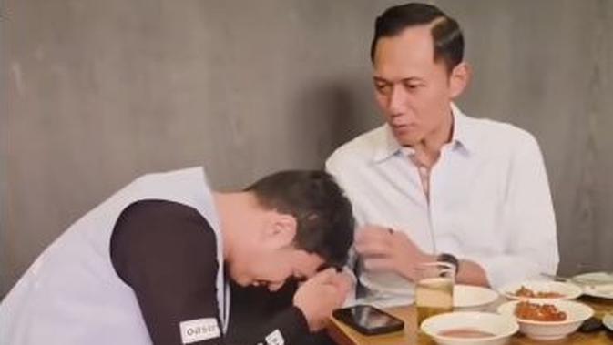 Momen Kocak Aldi Taher saat Bertemu AHY: Ya Allah Mimpi Apa Gabung Demokrat