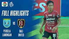 Berita Video, Highlights BRI Liga 1 Pekan 28 antara Bali United Vs Persela Lamongan pada Selasa (1/3/2022)