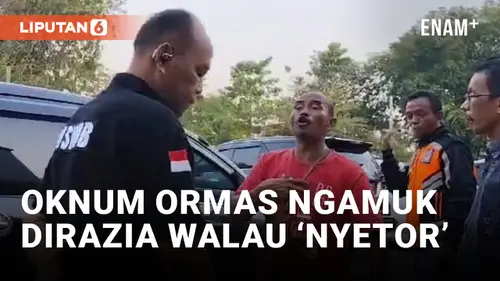 VIDEO: Oknum Ormas Marahi Kadishub Batam, Ngaku Nyetor ke Polisi dan Pemkot Saat Disidak