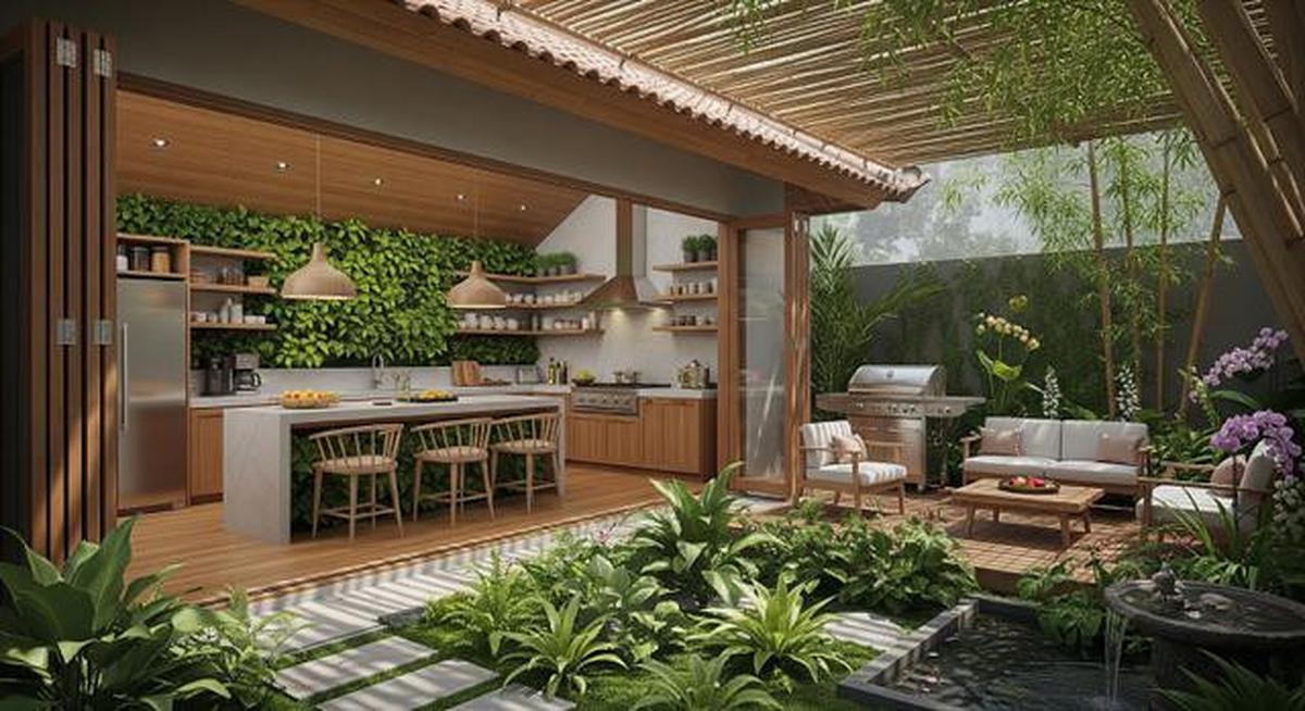 7 Model Rumah Mini Tapi Punya Dapur Terbuka dan Teras Belakang yang Cocok Buat BBQ