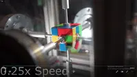 Mesin Ini Tuntaskan Rubik's Cube dalam Waktu 0,38 Detik, Ini Videonya