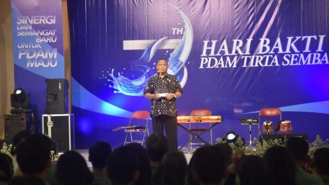 Genap 33 Tahun, PDAM Sleman Kantongi Laba Rp6,9 Miliar: Bupati Minta Terus Beri Layanan Terbaik