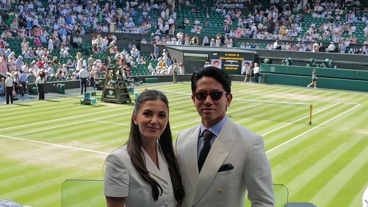 Penampilan Berkelas Pangeran Mateen dan Anisha Rosnah di Wimbledon 2025, Tampil Serasi dalam Nuansa Putih Klasik