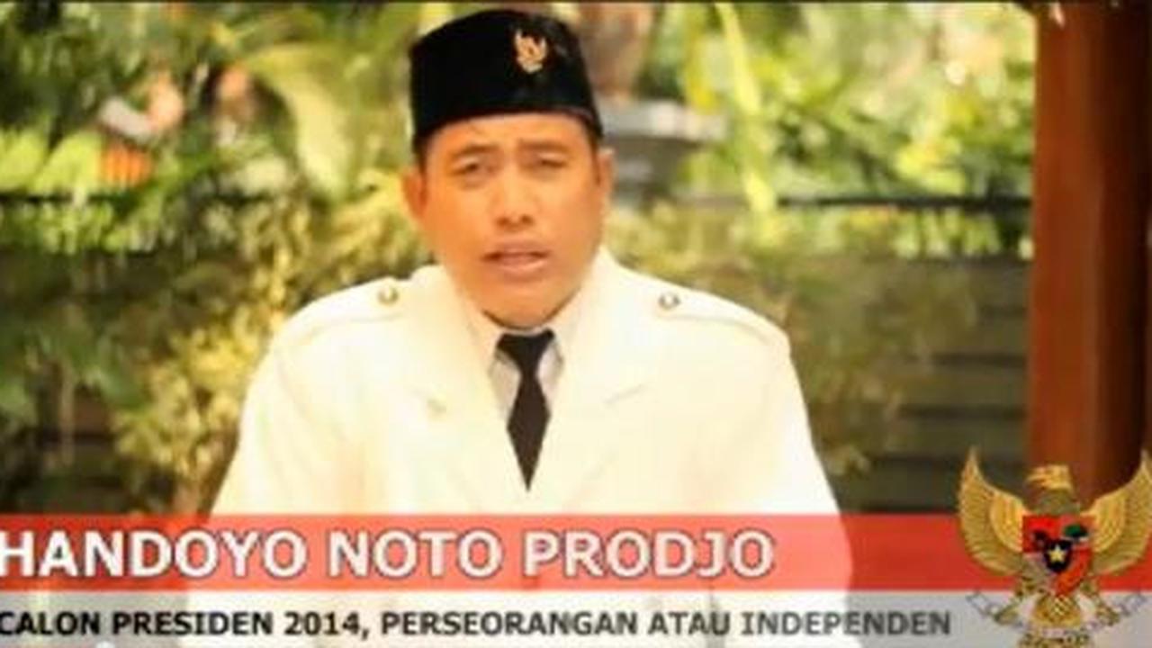 Heboh capres dari Depok deklarasi di YouTube