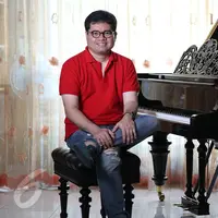  Pianis dan Komposer Ananda Sukarlan (Liputan6.com/Immanuel Antonius)