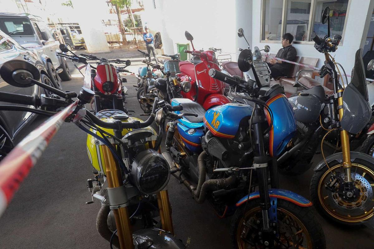 Deretan mobil mewah kasus suap hakim PN Jakarta Pusat disita Kejaksaan Agung