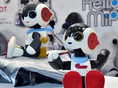 Ilustrasi robot di Jepang (AFP PHOTO/Yoshikazu Tsuno)