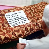 Jenazah Cantika, putri Komeng yang meninggal dunia. (Deki Prayoga/Bintang.com)