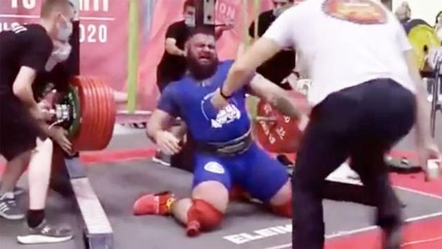 Angkat Beban 400 Kg, Kisah Pria yang Lututnya Patah Ini Bikin Pilu