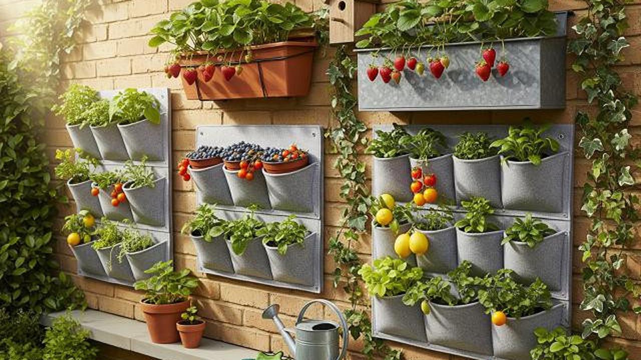7 Ide Kebun Buah Vertikal di Rumah, Solusi Lahan Sempit tapi Produktif