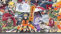 Poster hasil voting karakter Naruto paling populer di dunia. Hokage Keempat Minato Namizake meraih posisi 1. Dok: Naruto Official Site