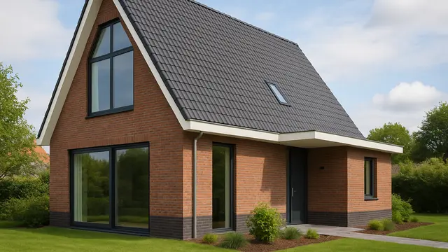 Model Rumah Gaya Belanda Modern (Foto: ChatGPT)