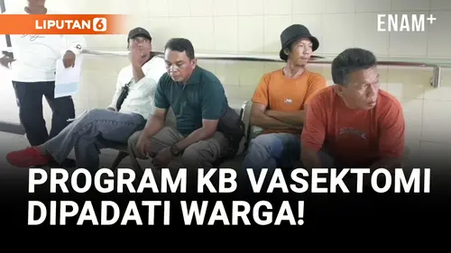  Dapat Bansos &amp; 500 Ribu, Warga Subang Padati Layanan Vasektomi