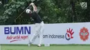 Pegolf Indonesia Rory Hie saat melakukan pukulan pada Golf Indonesia Open 2017 di Pondok Indah Golf Course, Jakarta, Minggu (29/10). Indonesia Open 2017 merupakan turnamen seri Asian Tour diikuti 140 pegolf. (Liputan6.com/Helmi Fithriansyah)