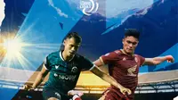 Liga 1 - Ilustrasi Dimas Drajad dan Ramadhan Sananta (Bola.com/Adreanus Titus)