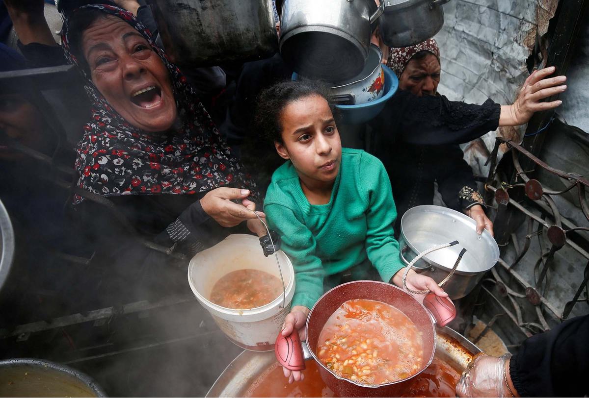 FOTO: Pilu! Kelaparan Kian Parah di Gaza