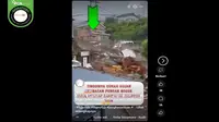 Cek Fakta: Tidak Benar dalam Video ini Jembatan di Puncak Bogor Jebol Akibat Banjir