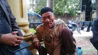 Pengemis tajir ini terkena razia satpol PP Banten. (Liputan6.com/Yandhi Deslatama)