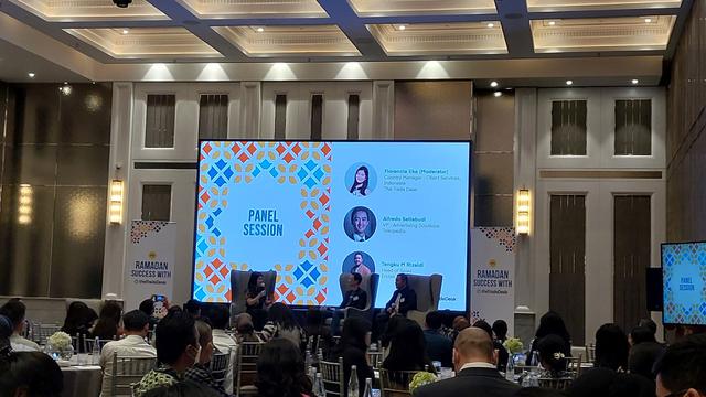 Head of Sales Emtek, Tengku M Rizaldi dalam Diskusi Panel Laporan The Trade Desk, di Jakarta, Rabu (11/1/2023).