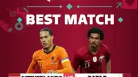 Belanda akan bertemu Qatar dari Grup A sekaligus menjadi laga terakhir dan penentu di babak fase penyisihan grup bagi kedua negara di Piala Dunia.