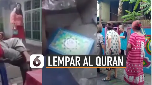 Beredar video wanita melempar kitab suci Al Quran di Makassar, Sulawesi Selatan. Kejadian ini terjadi pada hari kamis (09/07/2020).