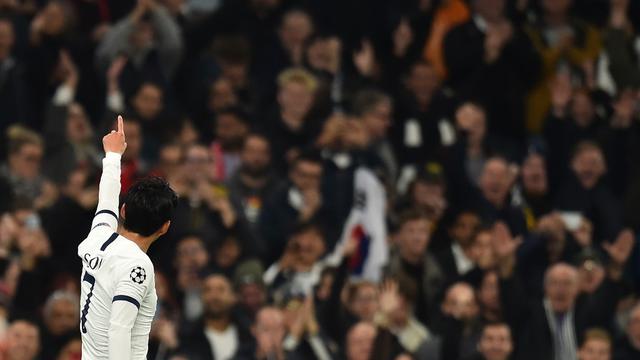 Pemain Tottenham Hotspur, Heung-Min Son (GLYN KIRK / AFP)