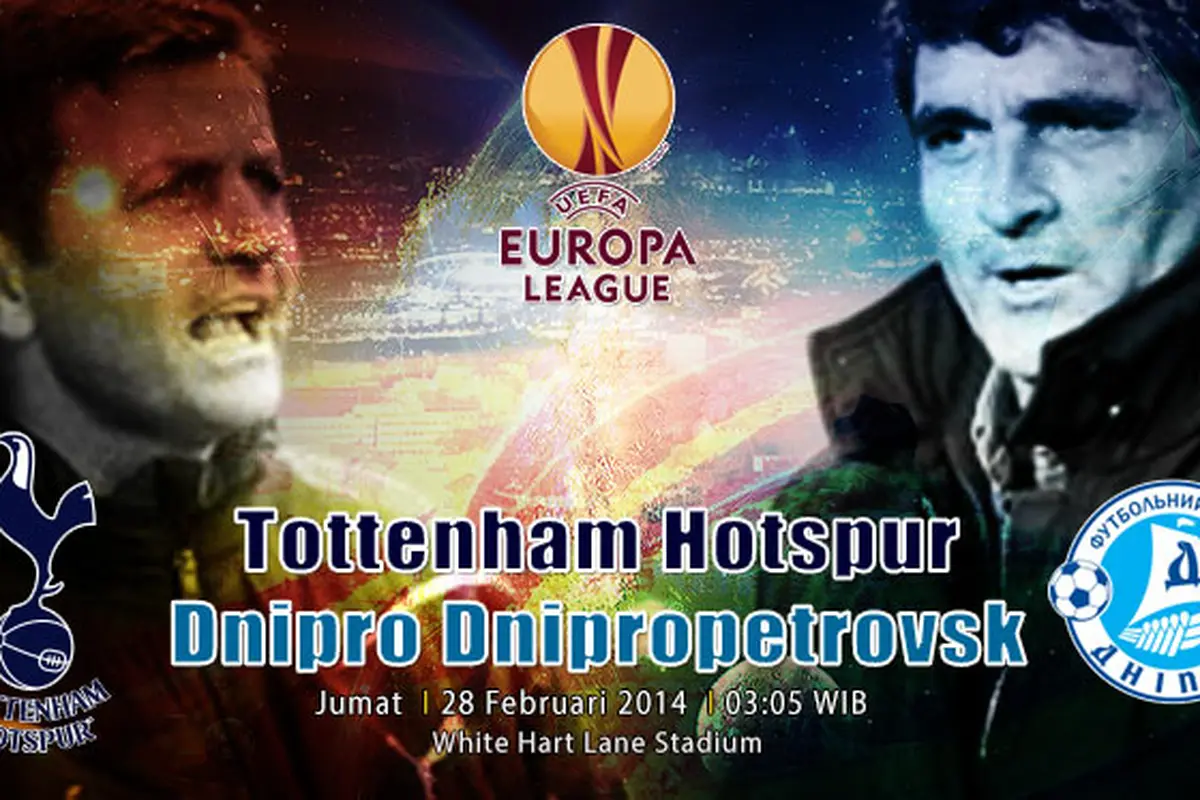 Liga Eropa: Tottenham Hotspur vs Dnipro Dnipropetrovsk 