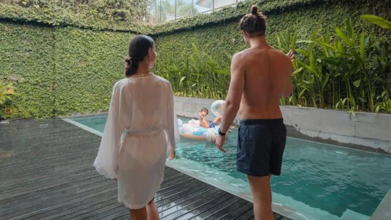 6 Foto Teras Vila Nana Mirdad di Bali, Mewah dan Estetis dengan Konsep Open Space