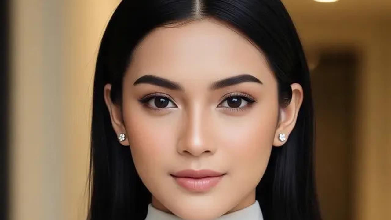 9 Model Rambut Panjang Lurus Belah Tengah Kekinian, Tampil Stylish Setiap Hari