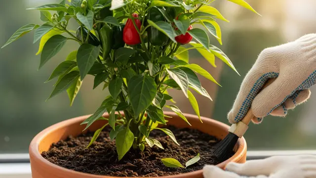 Cara Ampuh Basmi Gulma di Pot Cabai