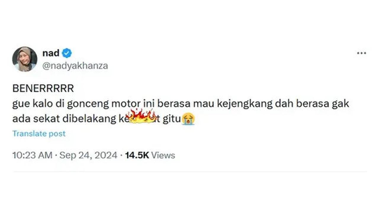 6 Cerita Apes Netizen ketika Dibonceng Motor, Enggak Nikmati Perjalanan