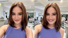 Kekasih dari Rizky Nazar ini pun tengah mempromosikan film terbarunya berjudul Bismillah Kumenikahi Suamimu yang beradu akting dengan pacarnya tersebut. Selain dengan Rizky Nazar ia pun beraduk akting dengan Mikha Tambayong yang juga sebagai lawan mainnya. (Liputan6.com/IG/@syifahadjureal)