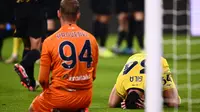 Juventus baru berhasil memecah kebuntuan dan memastikan kemenangan pada menit ke-85. Gol bunuh diri bek Lazio, Mario Gila membuat Juventus unggul 1-0. (MARCO BERTORELLO/AFP)