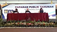 Paparan publik PT Intan baru Prana Tbk (IBFN), Rabu (14/12/2022) (Foto: tangkapan layar/Pipit I.R)