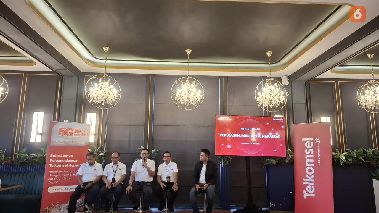 Telkomsel perluas jaringan 5g di Tanah Air (Liputan6.com/Fauzan)