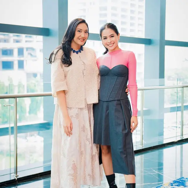 6 Potret Persahabatan Maudy Ayunda dan Putri Tanjung, Sempat Takut Tidak Cocok