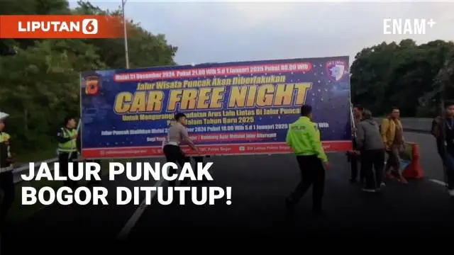 VIDEO: Penutupan Jalur Puncak Bogor Jelang Tahun Baru 2025