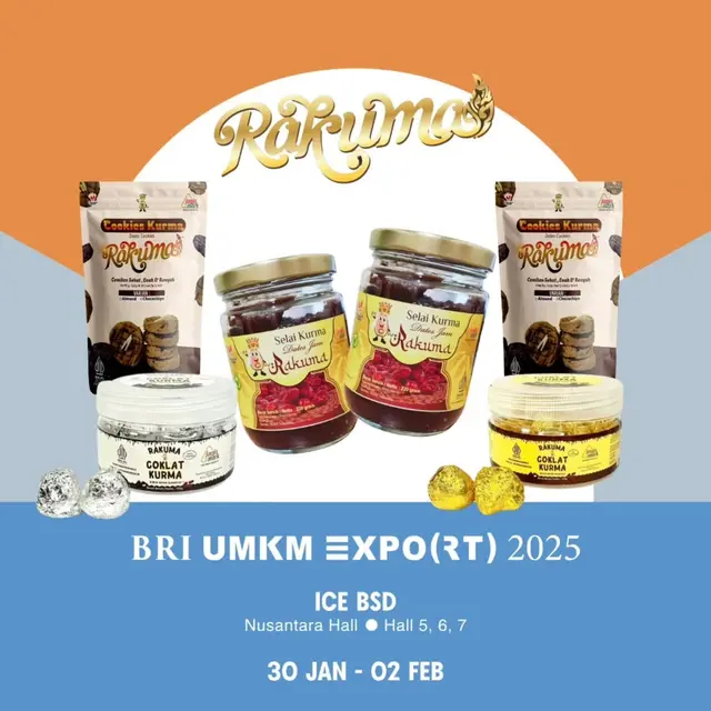 Kisah Abrar Pemilik Rakuma Bangun Bisnis Olahan Kurma hingga Dilirik Sushi Tei, Ada Peran BRI