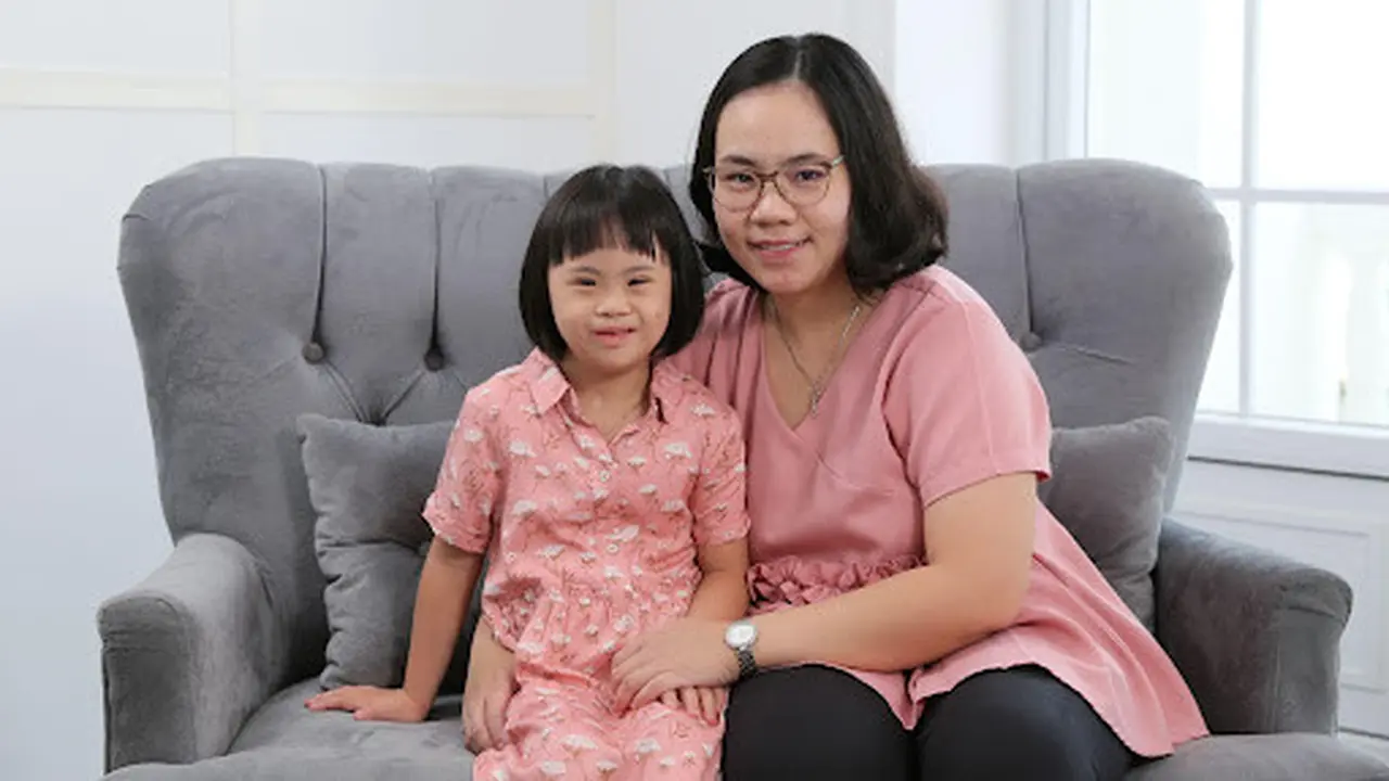 Gwen, seorang anak down syndrome