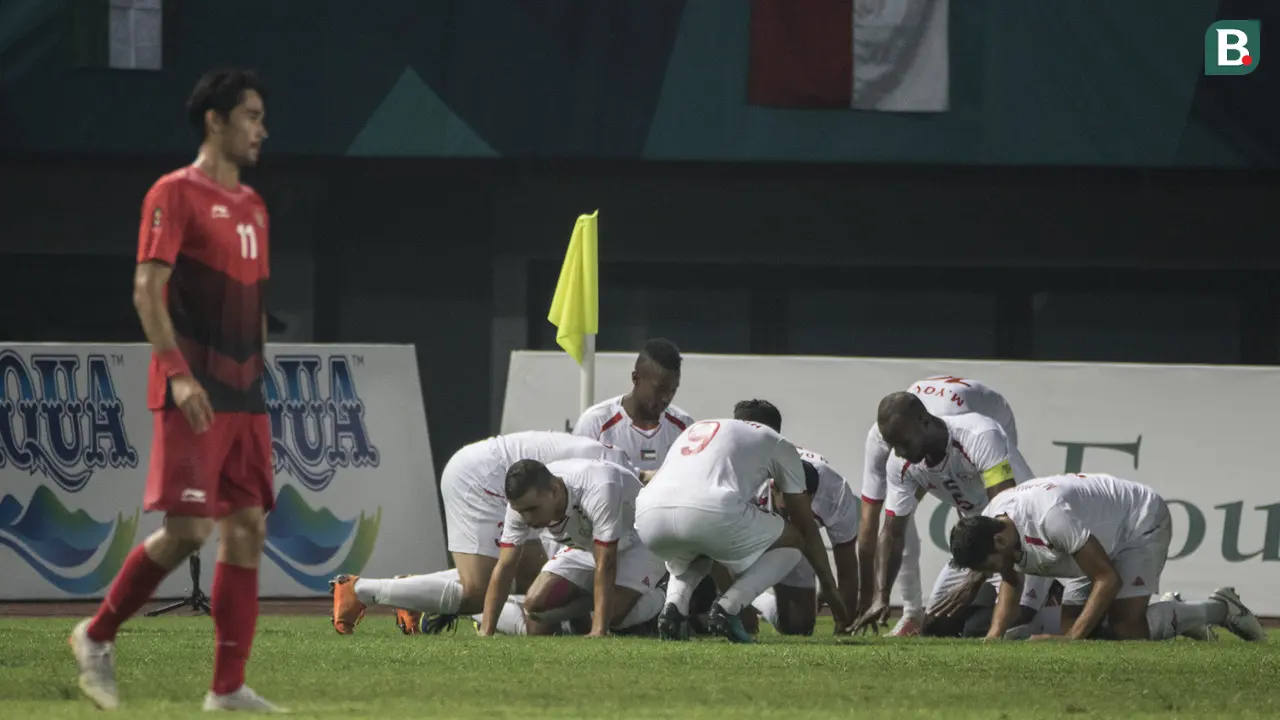 Sepak Bola : Indonesia Vs Palestina