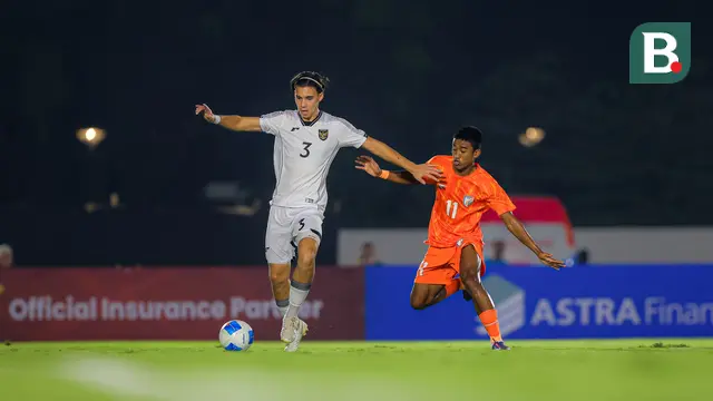  TC Tahap Pertama Timnas Indonesia U-22 Diakhiri dengan Laga Imbang Melawan India